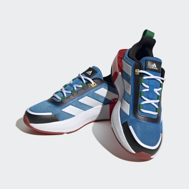 Zapatillas Con Cordones Adidas X Lego Tech Rnr Shock Azul