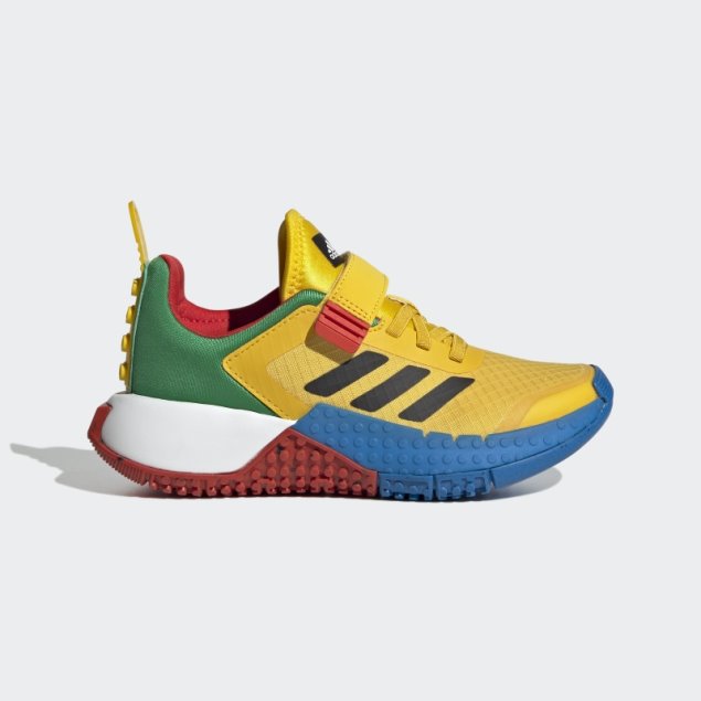Eqt Amarillo Adidas Dna X Lego Elastic Lace And Top Strap Zapatos Caliente