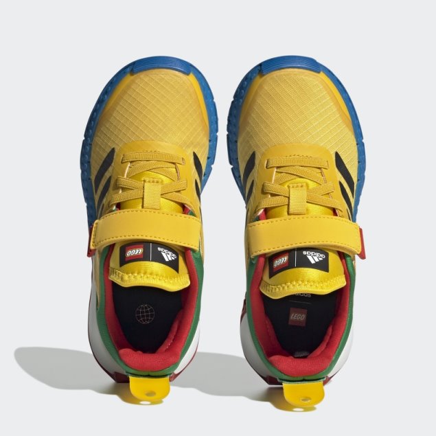 Adidas Dna X Lego Elastic Lace And Top Strap Zapatos Caliente Eqt Amarillo