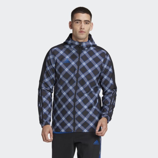 Cortavientos Adidas Tiro Winterized Azul Real