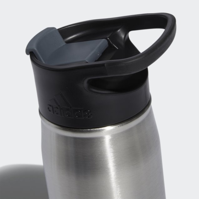 Adidas Steel Flip 16 Botella De Metal Transparente