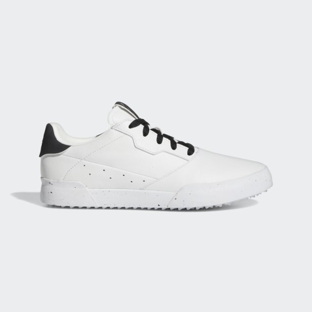 Adidas Adicross Retro Zapatos De Golf Sin Clavos De Mujer En Blanco