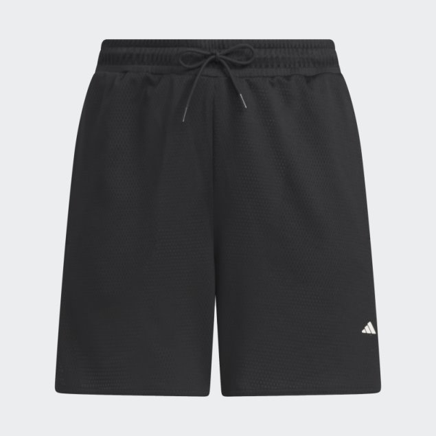 Pantalón Corto De Baloncesto Negro Select 3 Rayas (talla Grande) Adidas