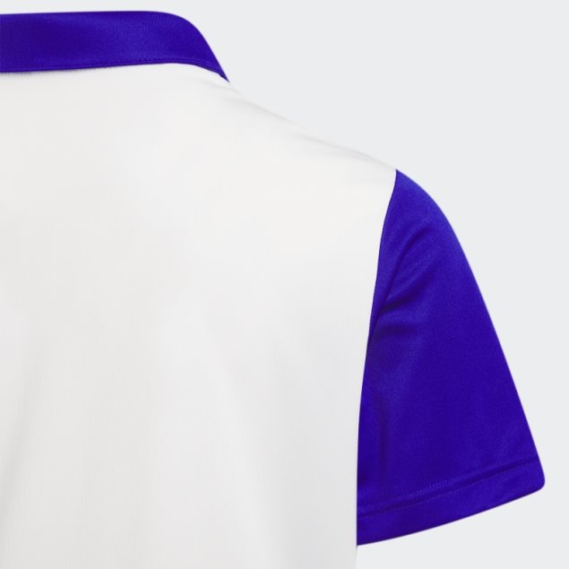 Polo Con Estampado De Camuflaje Adidas Azul