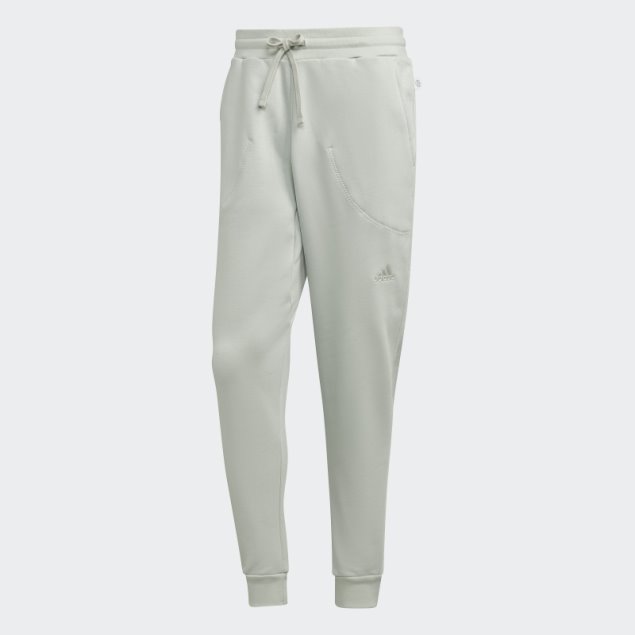 Pantalón Adidas Studio Lounge De Forro Polar Verde