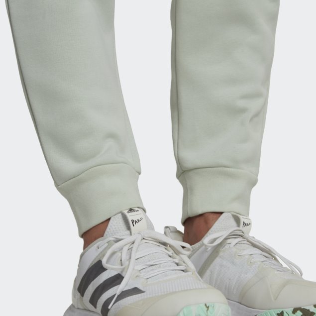 Pantalón Adidas Studio Lounge De Forro Polar Verde