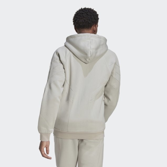 Adidas Rekive Full-zip Sudadera Con Capucha Metal Gris Moda