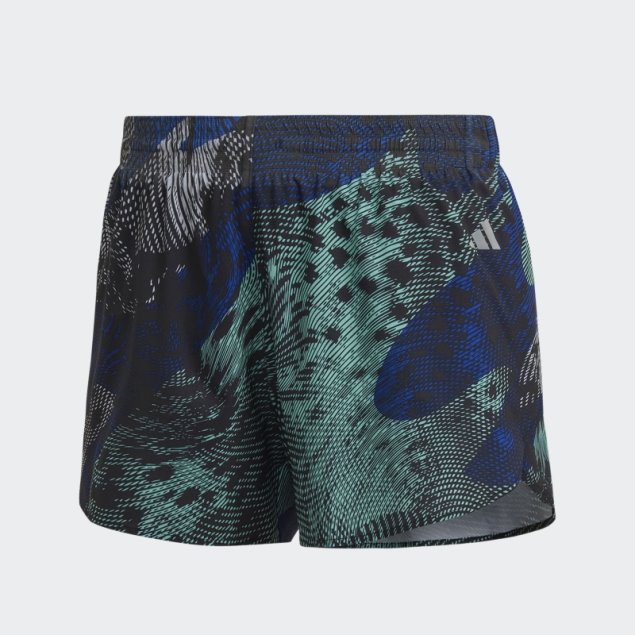 Pantalón Corto Adidas Adizero Running Split Verde