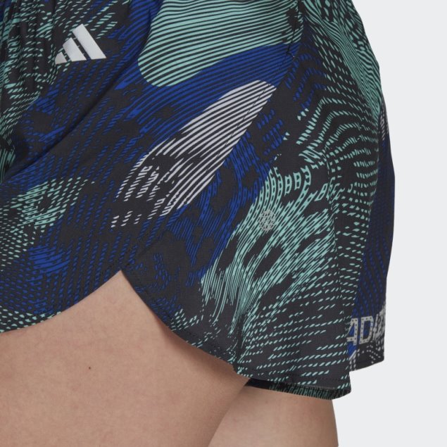 Pantalón Corto Adidas Adizero Running Split Verde