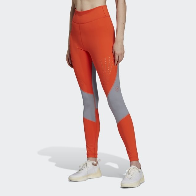 Adidas By Stella Mccartney Truepurpose Polainas De Entrenamiento Caliente Naranja