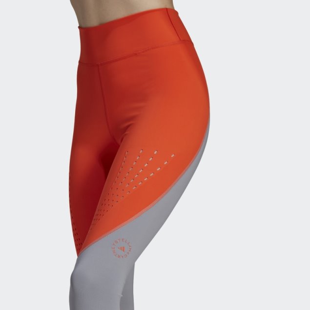 Adidas By Stella Mccartney Truepurpose Polainas De Entrenamiento Caliente Naranja