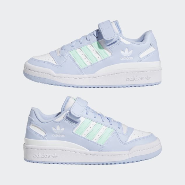 Zapatillas Adidas Forum Bajas Azul Amanecer