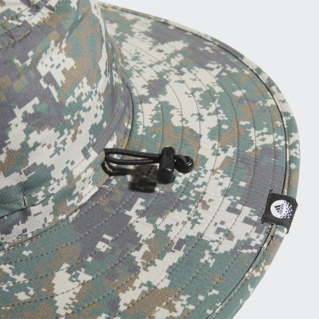 Gorra De Golf De Ala Ancha Camuflaje Digital Adidas