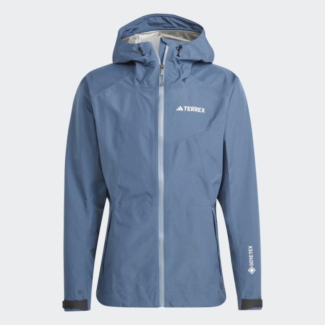 Chaqueta Impermeable Adidas Terrex Xperior Gore-tex Paclite Acero