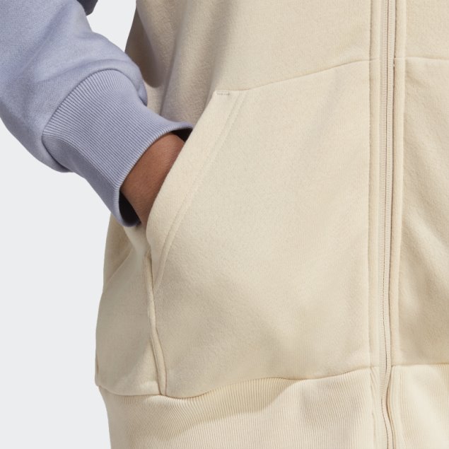 Adidas Sand Boston Marathon 2023 Sudadera Con Capucha Y Cremallera Completa Hecha Con La Naturaleza