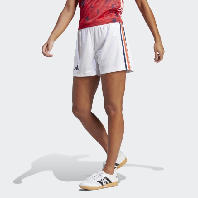Shorts De Balonmano Francia Blanco Adidas