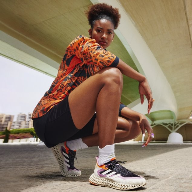 Pantalón Corto Adidas Run Fast Dos En Uno Negro