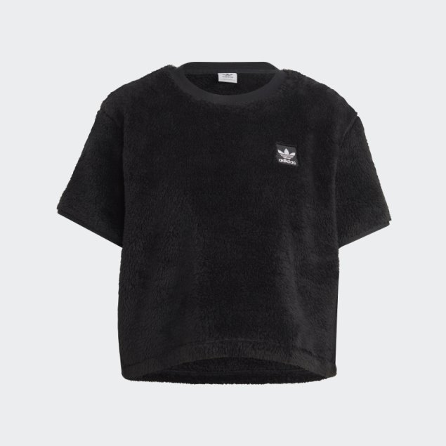 Camiseta Negra Essentials+ Fluffy Adidas