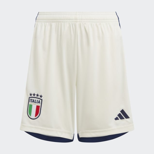 Pantalón Italia 23 Segunda Equipación Adidas Blanco