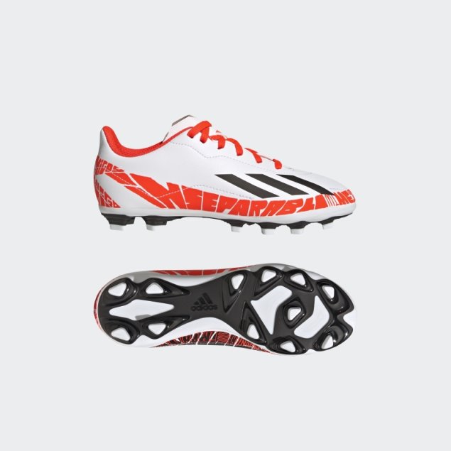 Tacos De Tierra Flexibles Adidas X Speedportal Messi.4 Blanco