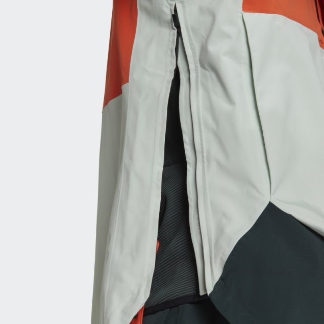 Terrex 2 Capas Rain.rdy Snow Anorak Adidas Naranja