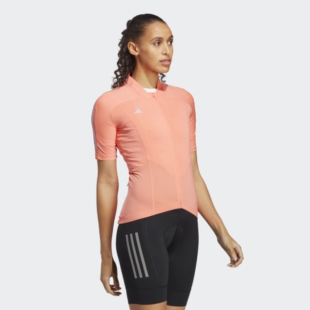 Adidas Coral La Camiseta De Ciclismo De Manga Corta