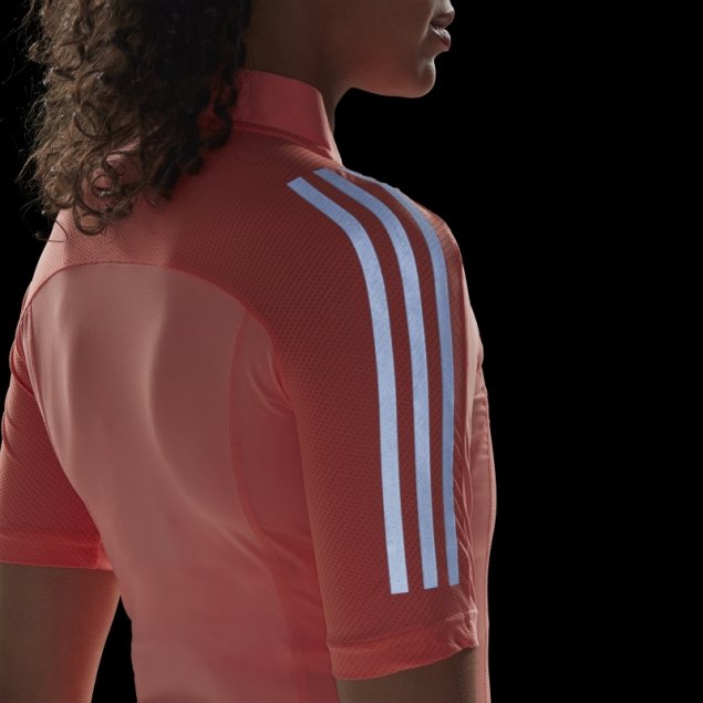 Adidas Coral La Camiseta De Ciclismo De Manga Corta