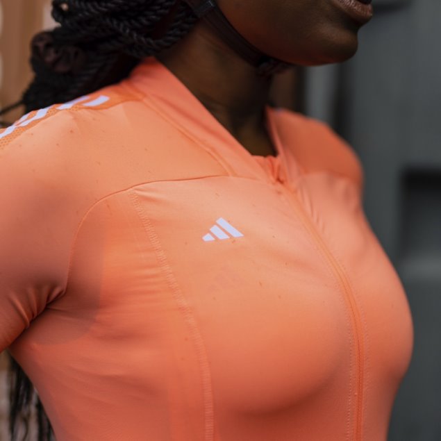 Adidas Coral La Camiseta De Ciclismo De Manga Corta