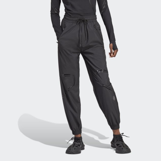 Joggers Negros De Adidas By Stella Mccartney Truepace Knit Training Suit