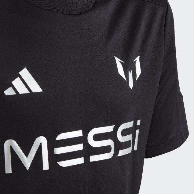 Camiseta Negra De Entrenamiento Adidas Messi