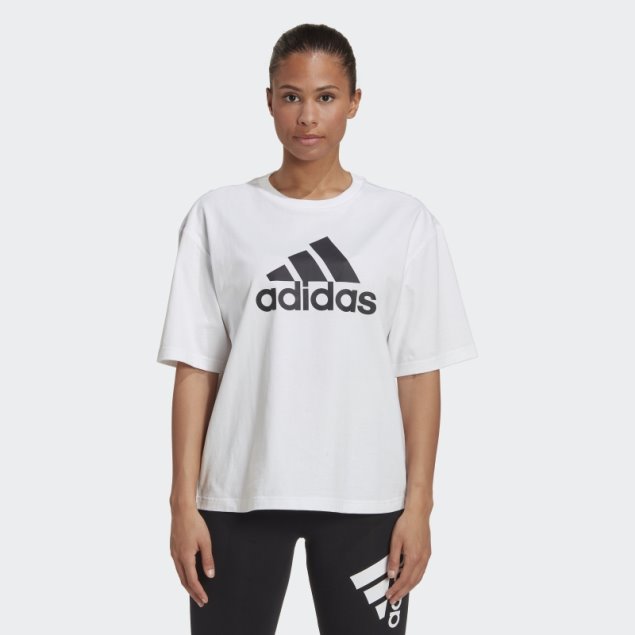 Iconos Del Futuro Insignia Del Deporte Camiseta Adidas Blanca