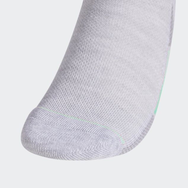 Calcetines Gris Claro Rayas Superlite Corte Bajo 3 Pares Adidas