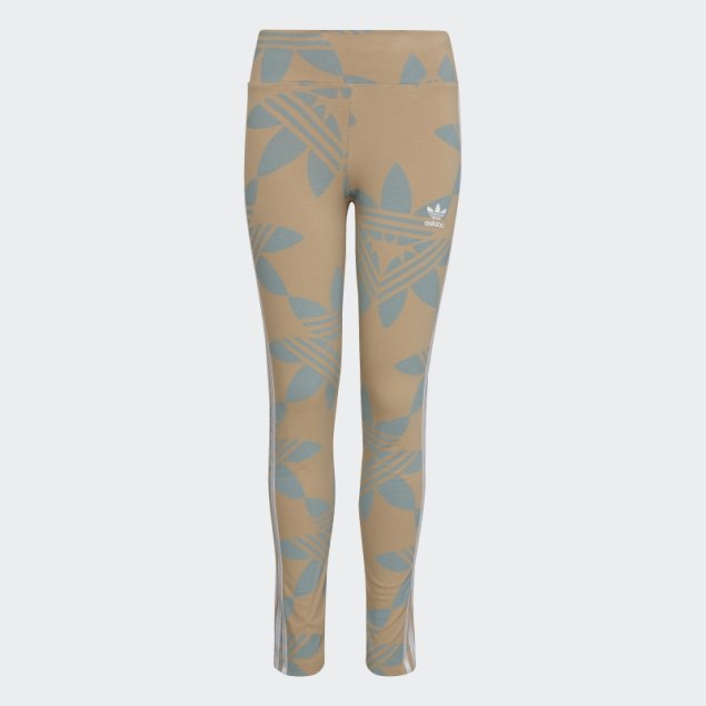 Leggins De Talle Alto Con Estampado Integral Adidas Multicolor
