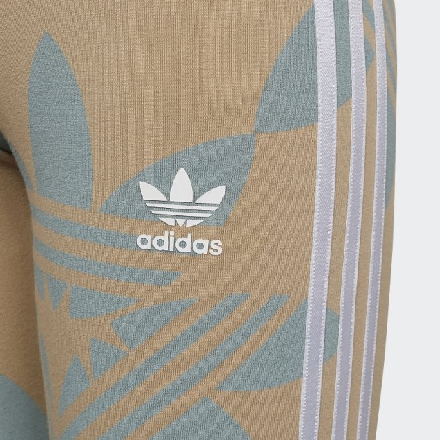 Leggins De Talle Alto Con Estampado Integral Adidas Multicolor