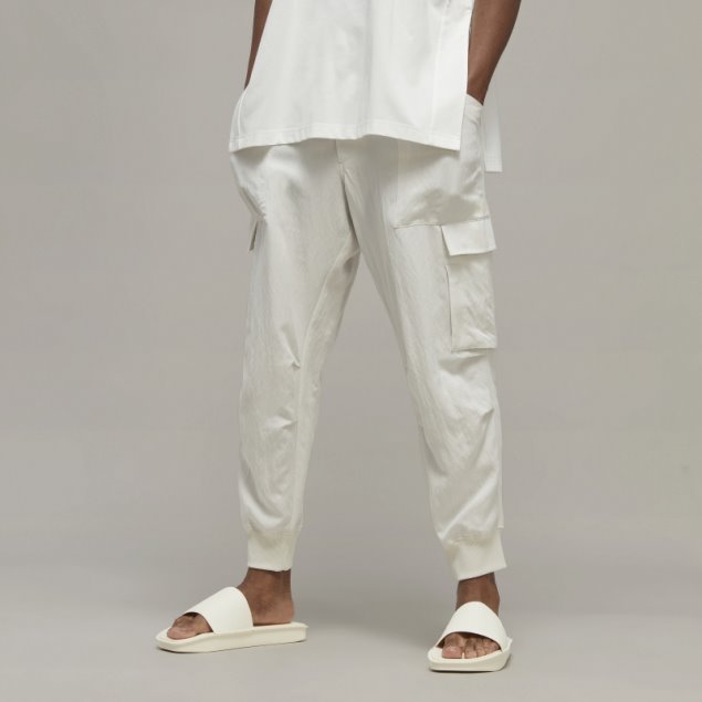 Pantalones Cargo Adidas Y-3 Utilitarios Con Puños Ajustados