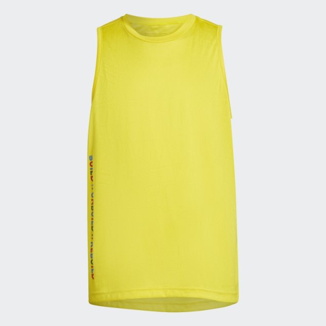 Camiseta Adidas X Lego Play Amarilla