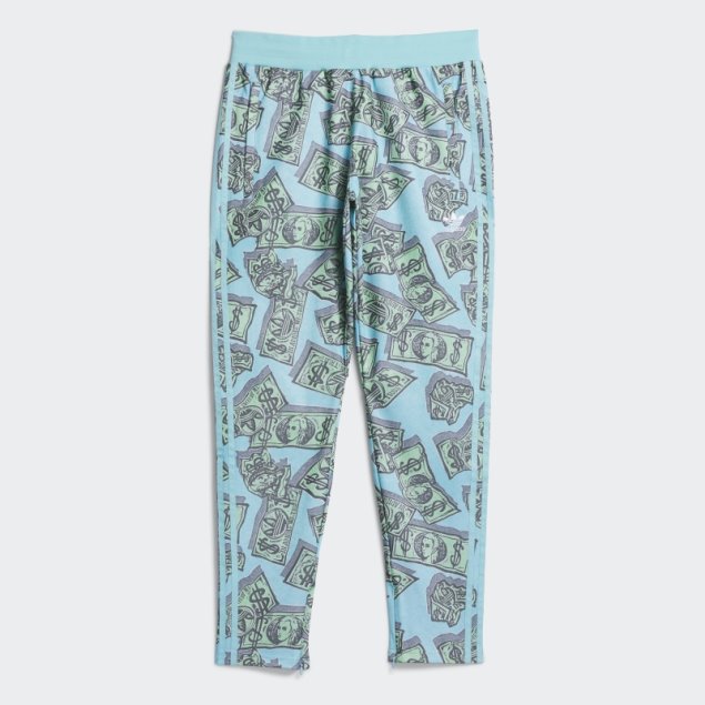 Jeremy Scott Pantalones De Chándal Con Estampado De Dinero (género Neutral) Frost Mint Adidas
