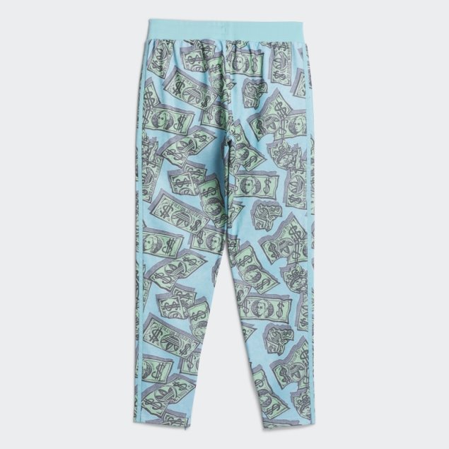 Jeremy Scott Pantalones De Chándal Con Estampado De Dinero (género Neutral) Frost Mint Adidas