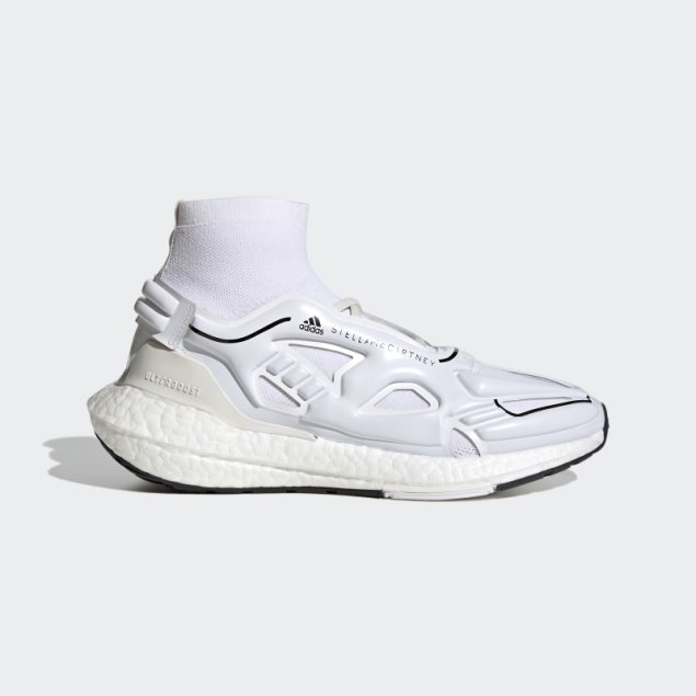 Blanco Vapor Adidas Por Stella Mccartney Ultraboost 22 Zapatos Para Correr Moda