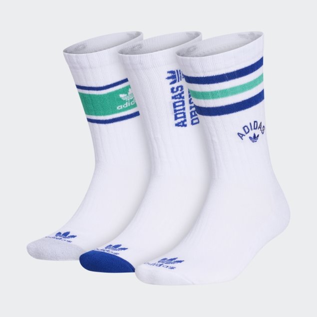 Calcetines New Prep Crew 3 Pares Blanco Adidas