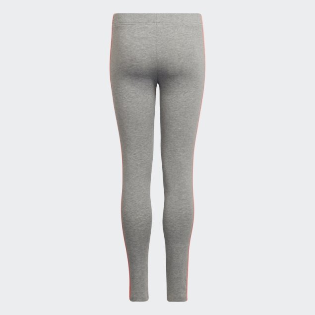 Gris Medio Adidas Essentials 3 Rayas Leggings Moda