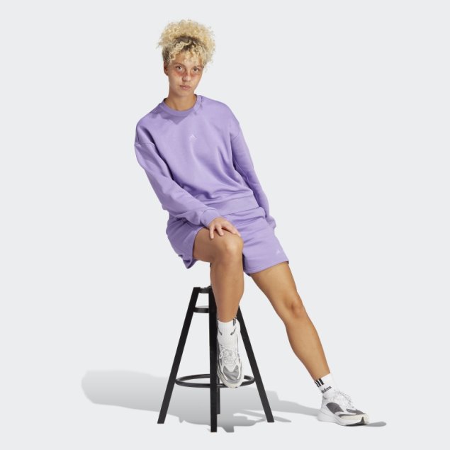 Sudadera Violeta Adidas All Szn Fleece