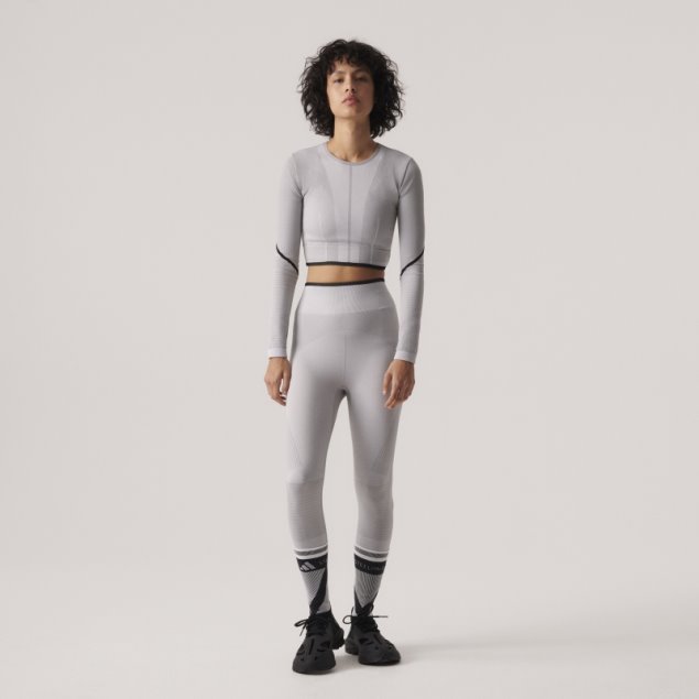 Mgh Gris Sólido Adidas Por Stella Mccartney Truestrength Yoga 7/8 Apretado Moda