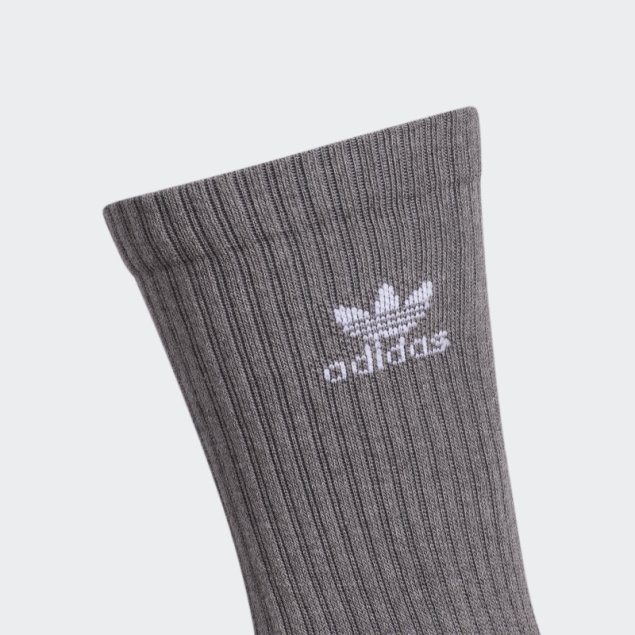 Adidas Calcetines Grises Medios Con Tinte Botánico