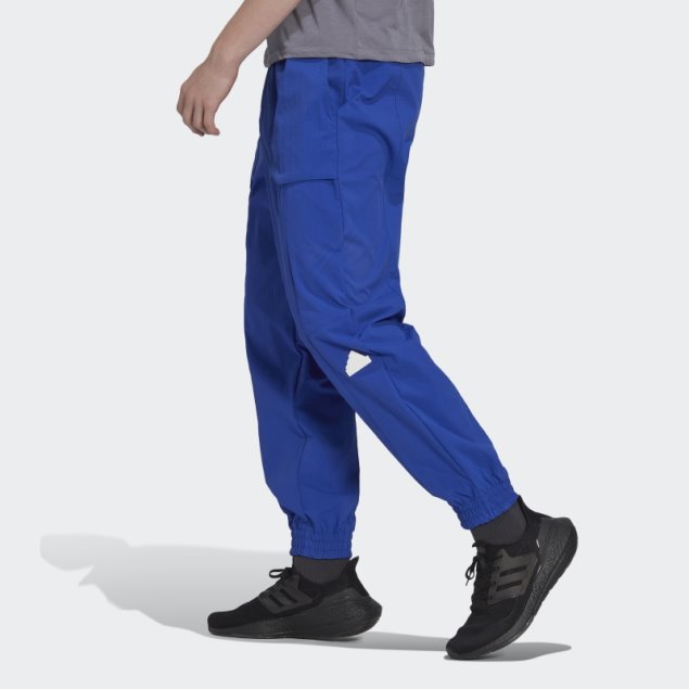 Pantalon Cargo Adidas Azul