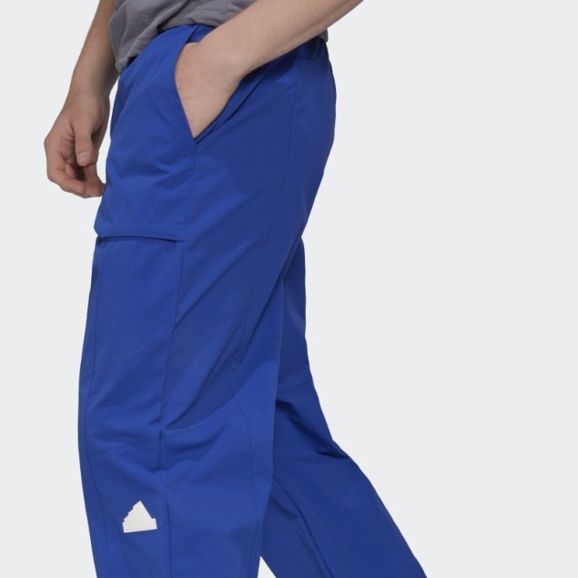 Pantalon Cargo Adidas Azul