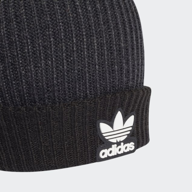 Adidas Adicolor Collegiate Pom Gorro Negro