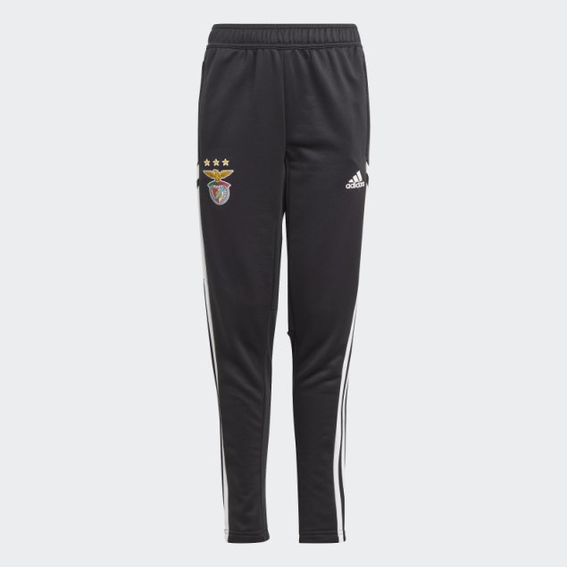 Elegante Benfica Condivo Pantalones De Entrenamiento Adidas Negro