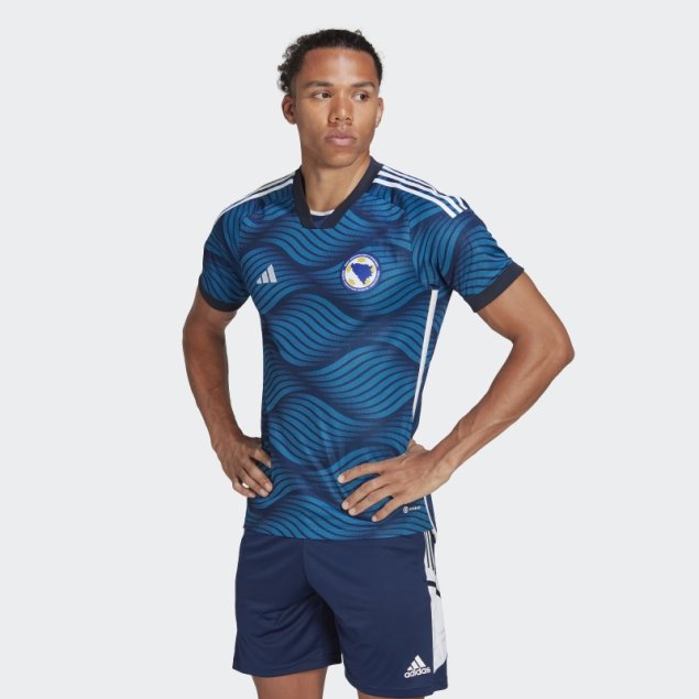 Adidas Camiseta Azul Misterio Primera Equipación Bosnia 22