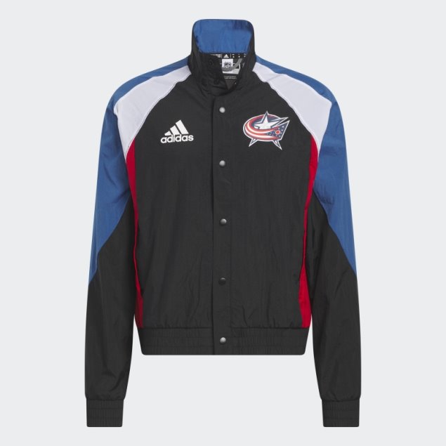 Adidas Chaqueta Retro Azul Inversa Negro